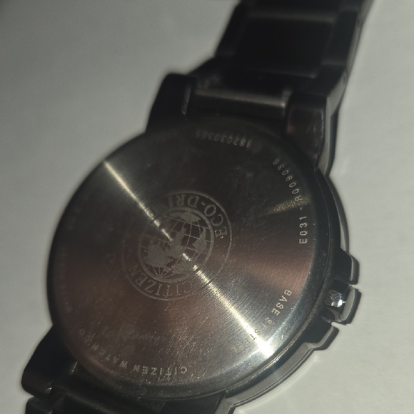 Citizen Black Eco-Drive Men's Watch - Picture 6 of 6